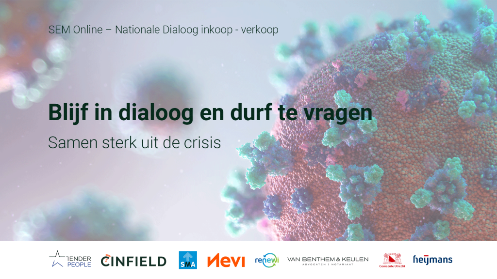 SEM Online Nationale dialoog tussen inkoop en verkoop